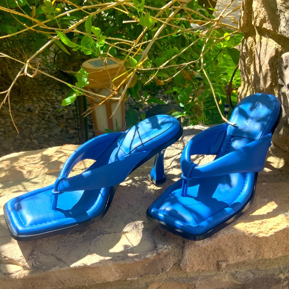 CIRCUS by Sam Edelman Blue heel Sandals - Picture 6 of 12